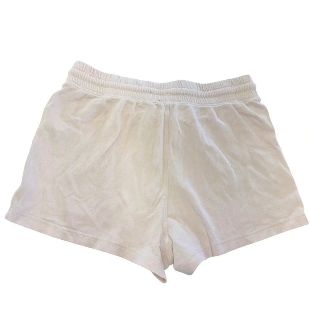 J.Crew Shorts Womens‎ Small Pink Magic Rinse Kiss Print Lounge Drawstring Cotton - Picture 6 of 12